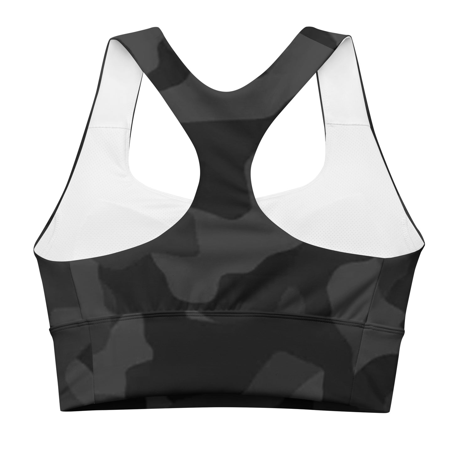 Women's Varcity Brand Longline Stealth Sports Bra