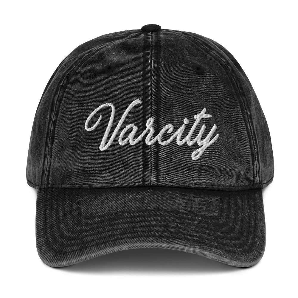 Women's Lady Varcity Vintage Cotton Twill Cap