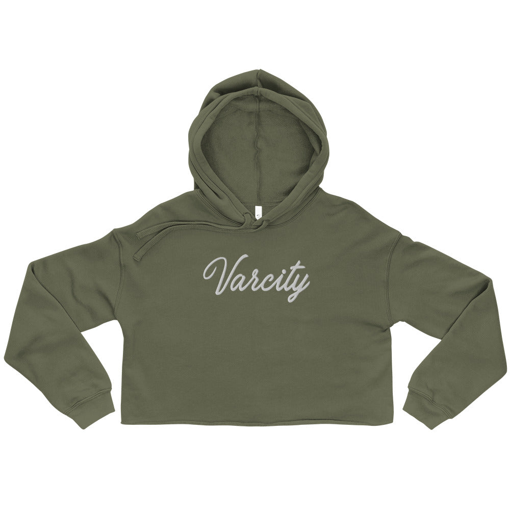 Women's Lady Varcity Crop Hoodie