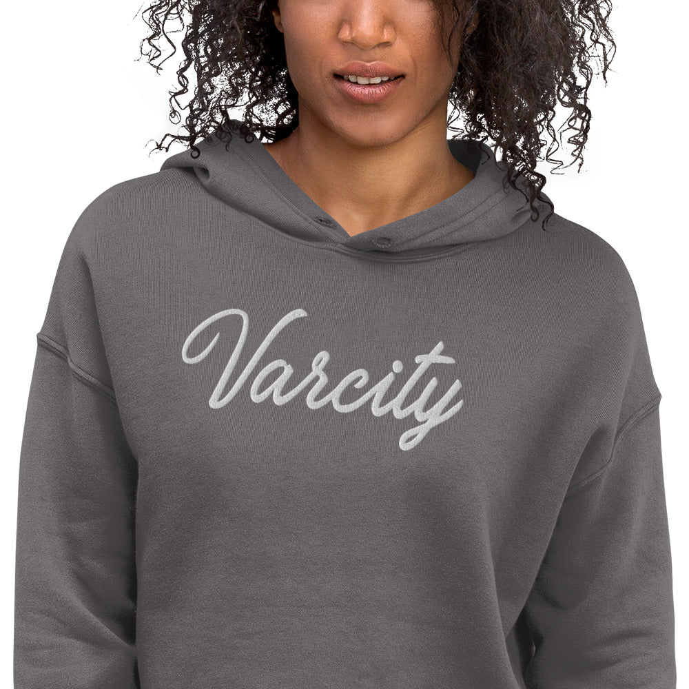 Women's Lady Varcity Crop Hoodie