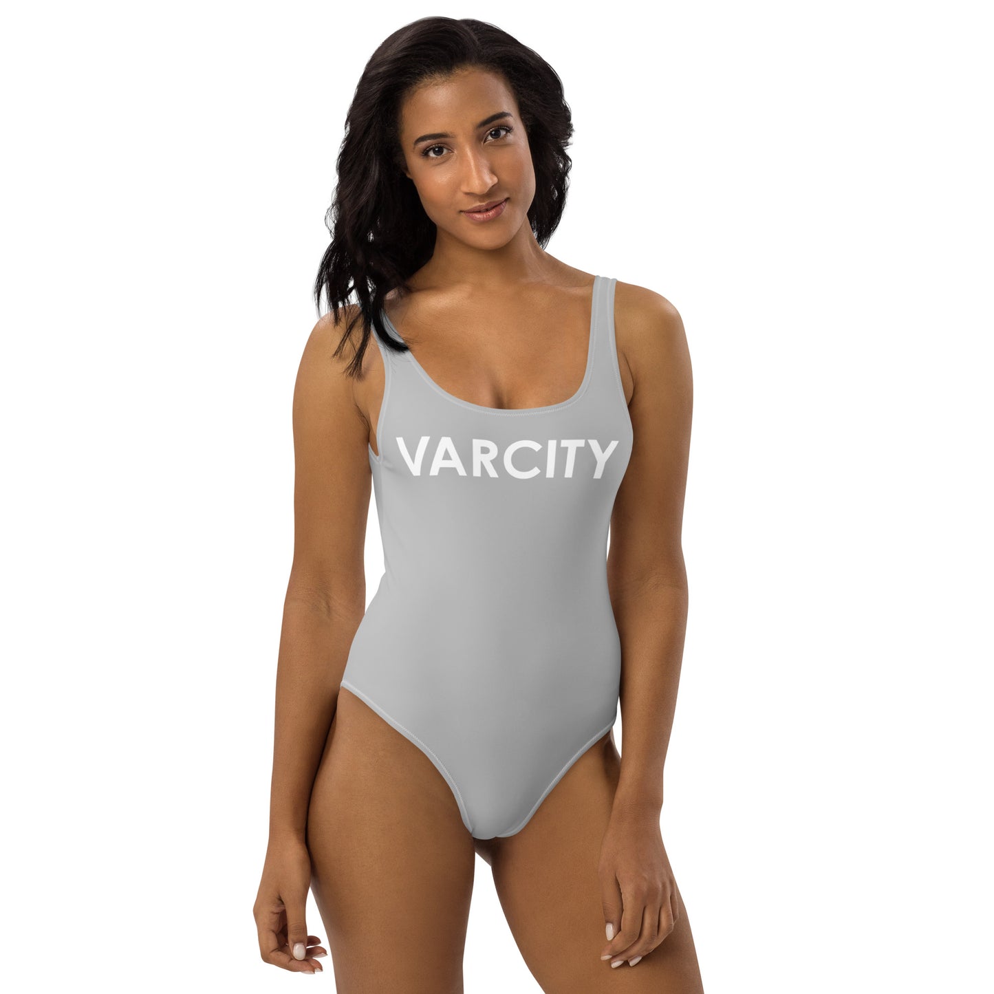 Women's Varcity Brand One-Piece Swimsuit