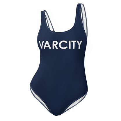 Women's Varcity Brand One-Piece Swimsuit