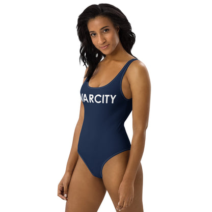 Women's Varcity Brand One-Piece Swimsuit