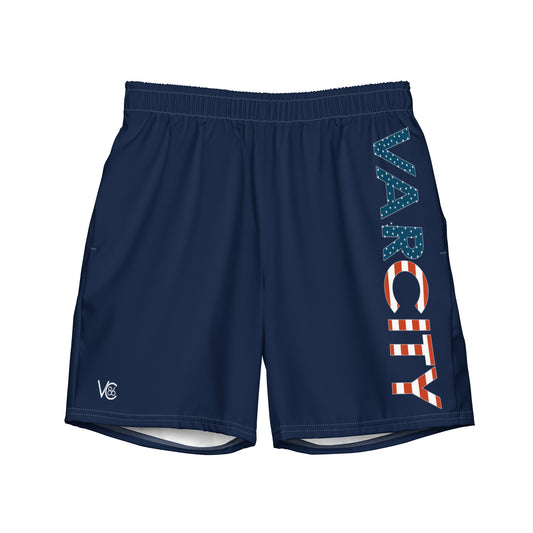 Mens's USA Vert Swim Trunks