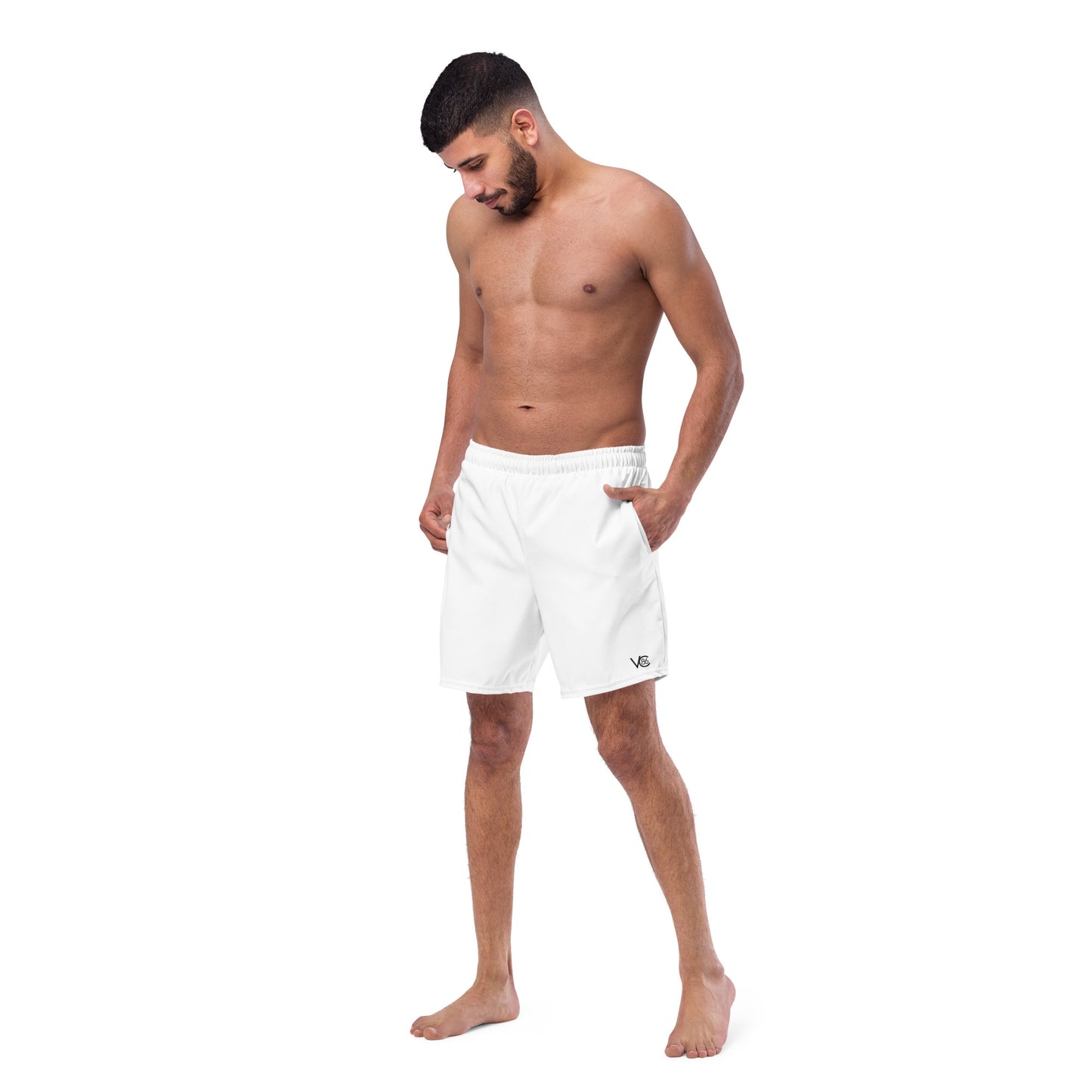 Men's Varcity Brand Swim Trunks