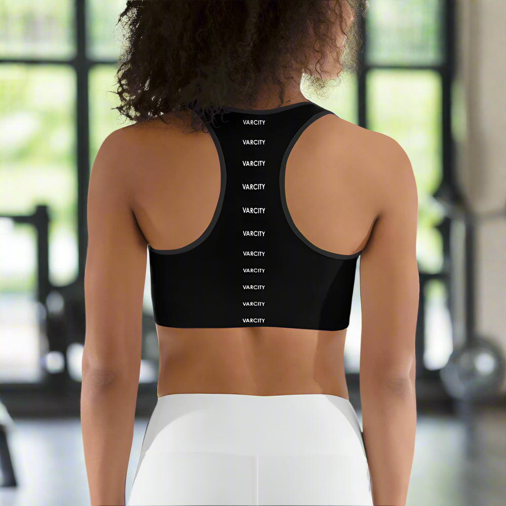 Women's Varcity Brand Vertebrae Sports Bra