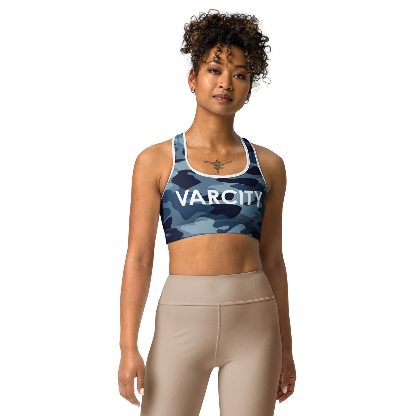 Women's Varcity Brand Stealth Sports Bra