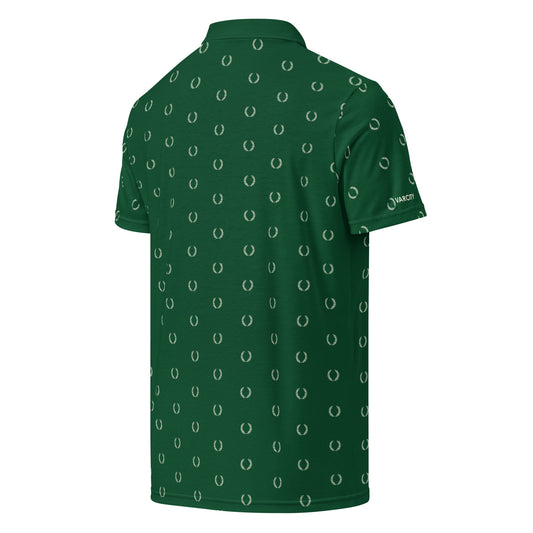Men's Varcity Stamped Slim Fit Golf Polo