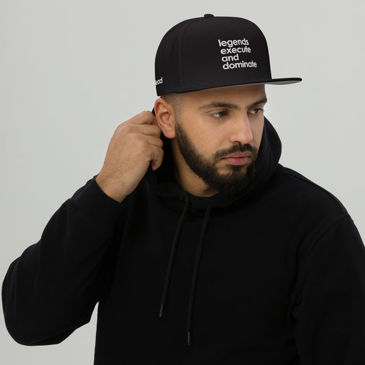 Legends Motto Snapback