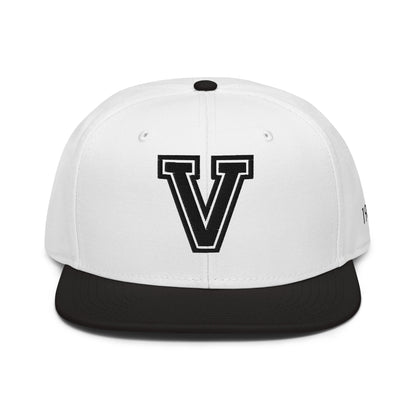 Unisex Varcity Brand “Big V” Snapback