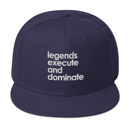 Legends Motto Snapback