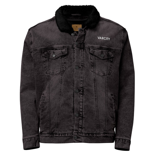 Unisex Legends Denim Motto Sherpa Jacket