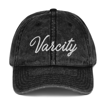 Women's Lady Varcity Vintage Cotton Twill Cap