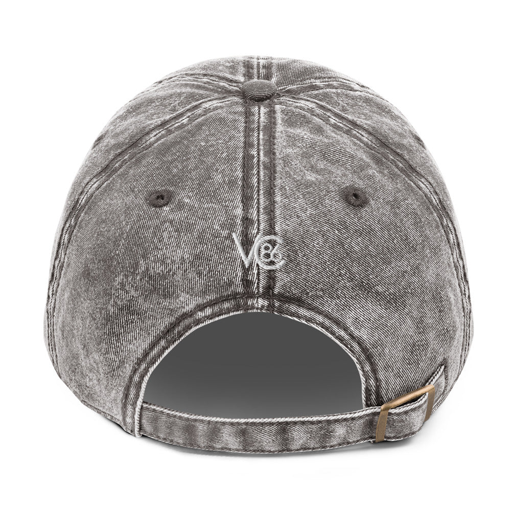 Women's Lady Varcity Vintage Cotton Twill Cap