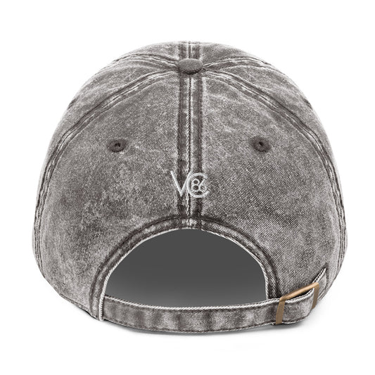 Women's Lady Varcity Vintage Cotton Twill Cap