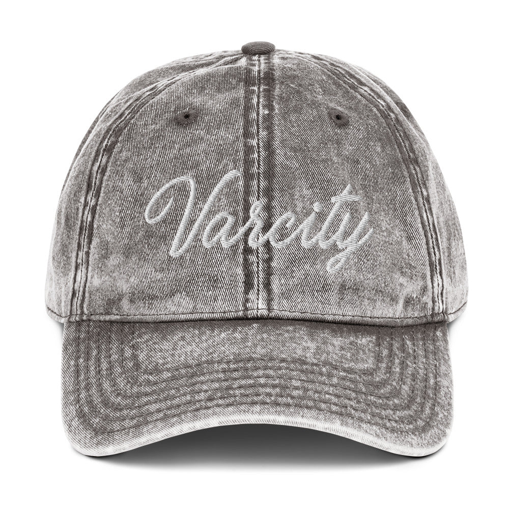 Women's Lady Varcity Vintage Cotton Twill Cap