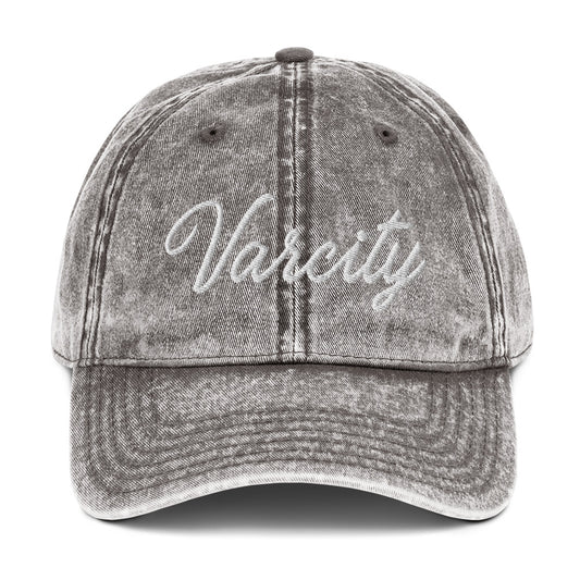 Women's Lady Varcity Vintage Cotton Twill Cap