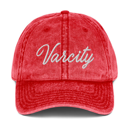 Women's Lady Varcity Vintage Cotton Twill Cap