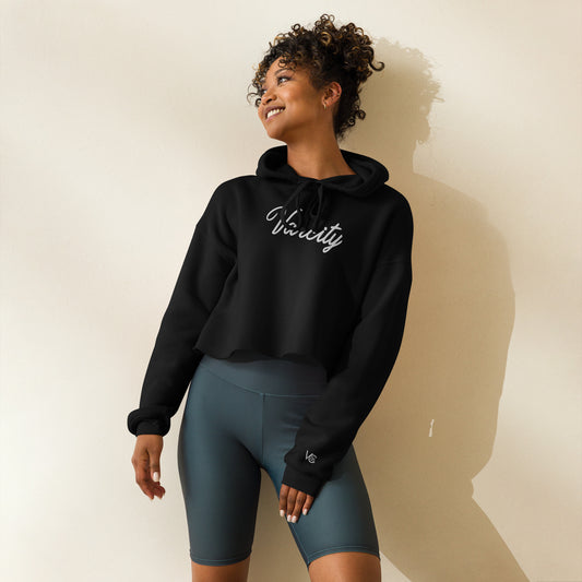 Women's Lady Varcity Crop Hoodie