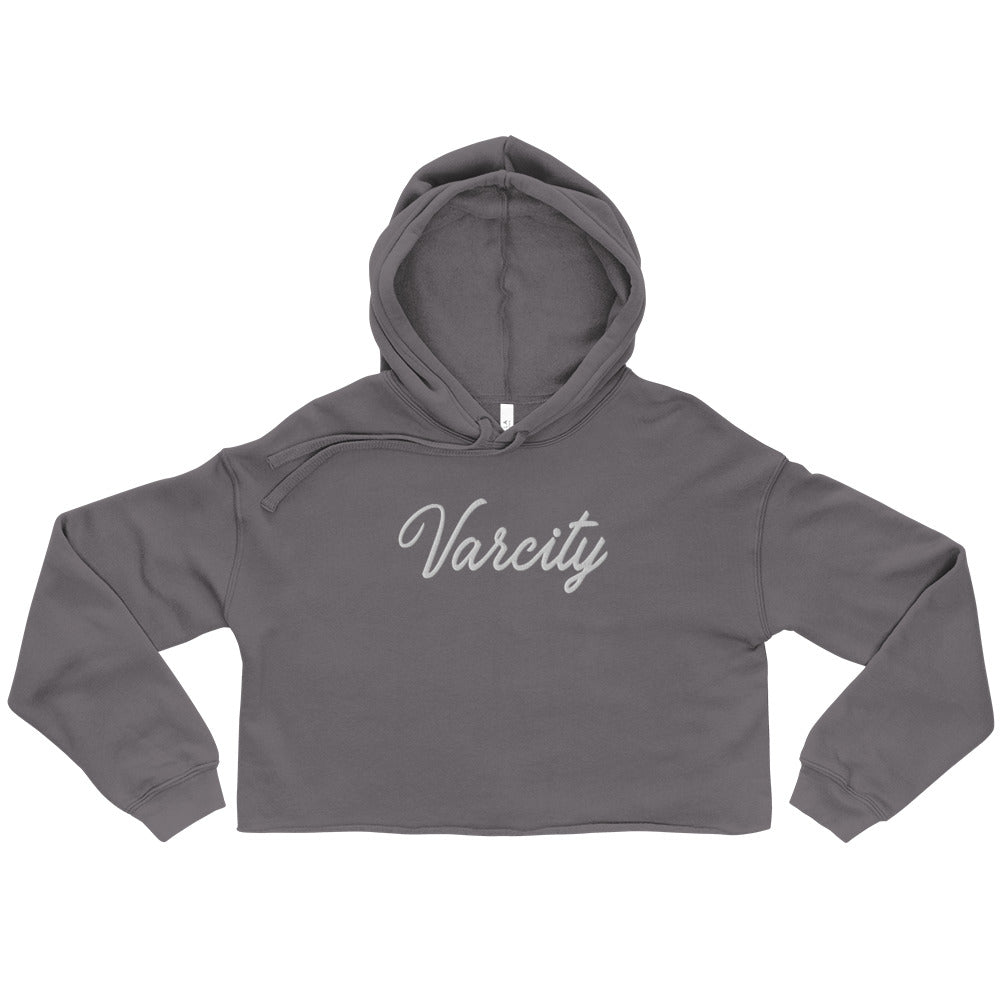 Women's Lady Varcity Crop Hoodie