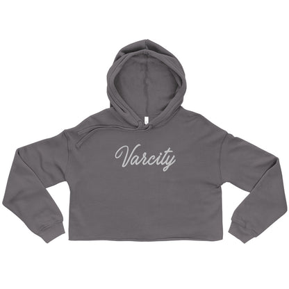 Women's Lady Varcity Crop Hoodie